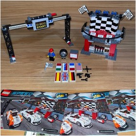 INCOMPLETE Lego Speed Champions Porsche 911 GT Finish Line Set 75912 - NO CARS