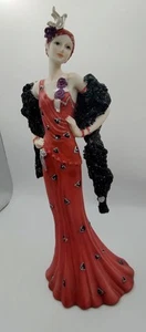 Figura de dama Shudehill Art Deco en caja original - Imagen 1 de 14