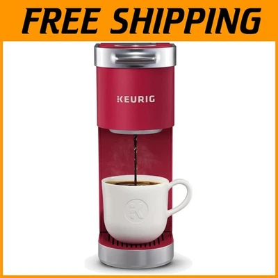 Modern K-Cup Pod Brewer, 6-12oz Brew, Portable, Cardinal Red - Image 1 of 4