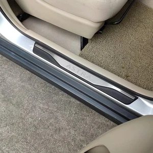 4x Einstiegsleisten Einstieg ABS + Edelstahl Passend für Opel Astra K ab 2015 - Picture 1 of 6