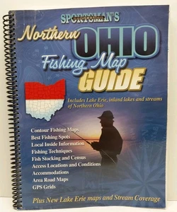 Sportsman’s Connection Northern Ohio Fishing Map Guide 2007 Paperback VERY GOOD - Imagen 1 de 8