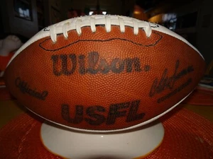 USFL Football HANDSIGNIERT WILSON 1985 DENVER GOLD Team DEFUNCT - Bild 1 von 8