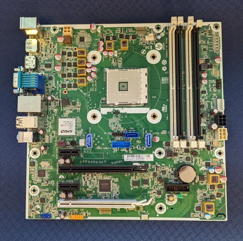NEW! HP EliteDesk 705 G3 MT AM4 Motherboard 854582-001 854432-001 854582-601 - Image 1 of 4
