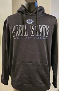 Penn State Nittany Lions Men's Colosseum Black Hoodie Size L NWOT - Picture 1 of 12
