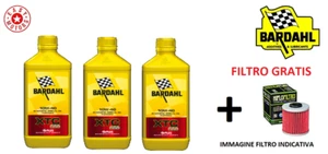TRE LITRI OLIO MOTORE + FILTRO OLIO MICROCAR LYRA 505 SPRINT TXE 500 - Foto 1 di 1
