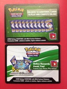 10 XY Fates Collide Codes Pokemon TCG Online Booster Pack Kostenloser Versand!! - Bild 1 von 1