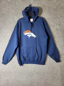 NFL Denver Broncos Mens Large Hoodie Football Sweater - Picture 1 of 9