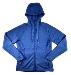 The North Face Jacket Castle Crag Hoodie Stretch Full Zip Coat Blue M DEFECT - Picture 1 of 4