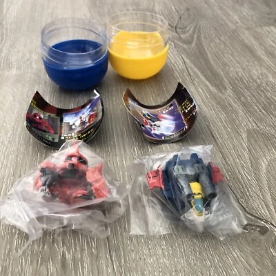 Figura Bandai Gashapon SD Gundam A Todo Color Etapa 26 MS-06S y RX-78-2 De Colección 2001 Foto 1 de 4