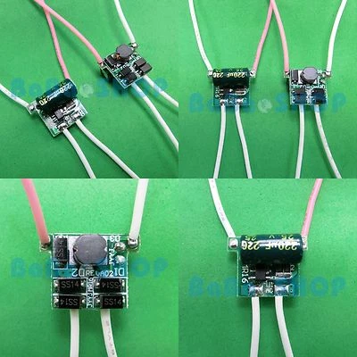 10x AC/DC LED Driver 1x3W 3x3W 600mA Power Supply 12V Lamp Light Bulb 3W 9W car - Image 1 of 4