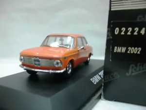 WOW EXTREM SELTEN BMW 2002 E10 1970 orange 1:43 Schuco-1602/1802/2000/Spark - Bild 1 von 6