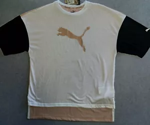 Puma Womens Modern Sports Fashion Drycell Tee Size 6 (US-XS) T Shirt New - Picture 1 of 10