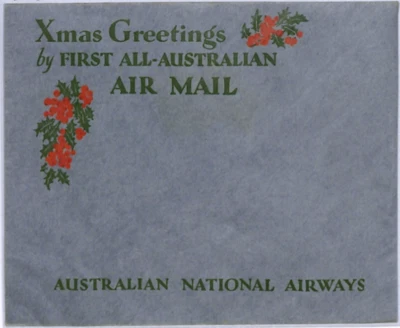 AUSTRALIA Air Mail ANA PRIMER VUELO 1931 VÍAS AÉREAS NACIONALES AUSTRALIANAS sin usar XF66 Foto 1 de 4