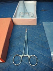 10 Pieces Webster Needle Holder SM Jaws CAT# K-16-254 5"  (12.7mm) Stainless NEW - Picture 1 of 2