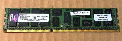 Kingston 8GB 1Rx4 PC3-12800R registered ECC KTH-PL316/8G - Image 1 of 2