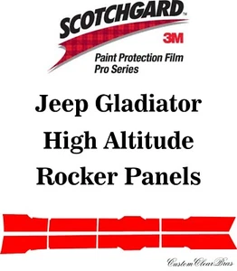 3M Scotchgard Paint Protection Pro Series 2021 2022 Jeep Gladiator High Altitude - Picture 1 of 3