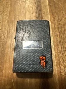 ZIPPO 1975 DENIM SERIES RED OWL LIGHTER - Picture 1 of 19