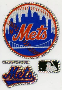 Adesivo New York Mets NY logo ologramma MLB - Foto 1 di 1