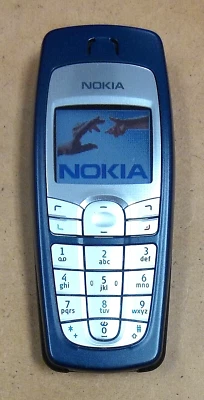 Teléfono celular Nokia 6010 - azul oscuro y plateado (AT&T / Cingular) / BLC-2 Foto 1 de 3