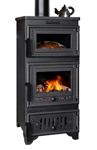 EEK A Kaminofen mit Backfach und Herdplatte Modell S103 - 10,5kW - Bild 1 von 7