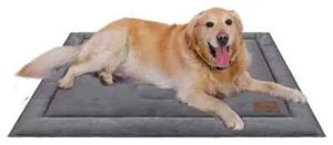 Hoopet Dog Bed Mat Soft Crate Mat with Anti-Slip Bottom Machine Washable Pet Mat - Picture 1 of 1
