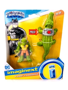 NOC Imaginext K. Croc & Crocodile Figure Set DC Super Friends - Picture 1 of 2