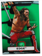Edge 2010 Topps Platinum WWE Green Card # 23 448/499