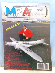 MAGAZINE MRA N°603, FÉVRIER 1990 + PLAN ENCARTÉ "MINI FERBER" - Picture 1 of 14