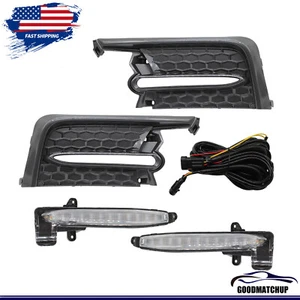 For 2020 2021 2022 Toyota Corolla SE XSE Pair Bumper LED Fog Lights DRL Lamps - Picture 1 of 10