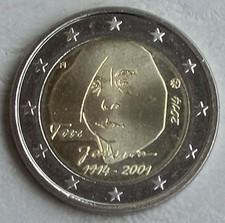 2 Euro Gedenkmünze Finnland 2014 Tove Jansson unz.