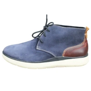 Johnston Murphy Farley Chukka Boots Ultra Soft Unlined Leather Blue Brown 10.5 M - Picture 1 of 11