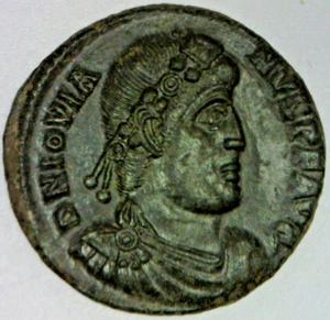 Jovian AD 363=364 20-mm 3.8 gm. Bronze Follis Imperial Rome - Picture 1 of 3