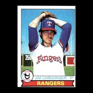 Jim Umbarger 1979 Topps Texas Rangers #518 Nice Vintage!