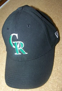 2009 St. Patrick's Day Colorado Rockies green CR logo Adult adjustable hat Irish - Picture 1 of 12