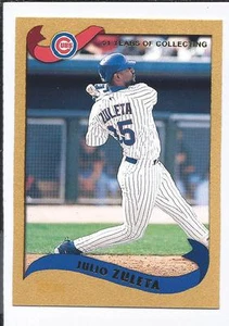 2002 TOPPS Gold #42 JULIO ZULETA (Cubs) #/2002 - Picture 1 of 2