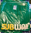 Subway Long Sleeve T-shirt 4XL 100% Cotton New In Package