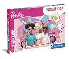 Clementoni 27162 Barbie Supercolor Shaped Barbie-104 Pieces-Jigsaw Puzzle for Ki