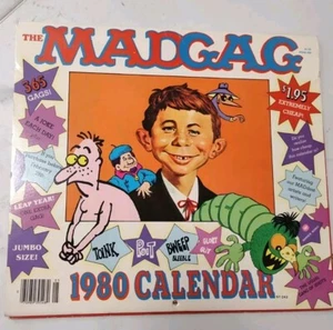 MAD Gag Calendar 1980 Warner Books 10x12" - Picture 1 of 2