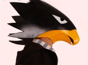Cappello casco My Hero Academia Tokoyami Fumikage Bird EVA maschera cosplay regalo - Foto 1 di 4