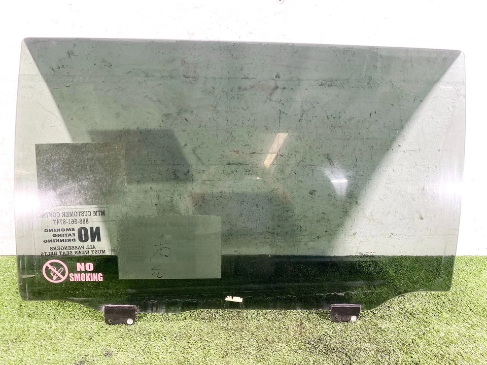 08-20 DODGE GRAND CARAVAN REAR LEFT DRIVER SIDE DOOR WINDOW GLASS OEM - Image 1 of 3