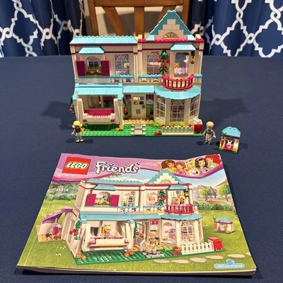LEGO FRIENDS Casa de Stephanie 41314 Retirado 99% Completo Foto 1 de 4