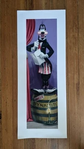 Disneyland Haunted Mansion 45th Anniversary Stretching Canvas Goofy 2014 - Picture 1 of 5