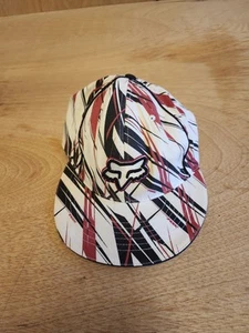 Fox Racing Hat Cap Y2K Flex Fit L/XL Logo MX Fitted - Picture 1 of 9