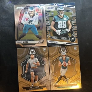 Lote de 2024 Eagles Rookie Prizm Wilson Mosaic Shipley - Imagen 1 de 5
