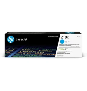 HP 219X Oryginalny wysokowydajny wkład z tonerem cyan laserjet - Zdjęcie 1 z 8