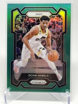 2023-24 Panini Prizm - Ochai Agbaji #92 Green Prizm - Image 1 of 2