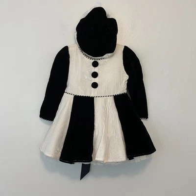 Vintage Hollywood Babe Inc Pagent Costume Kids Toddler 4T Harlequin Clown - Image 1 of 4