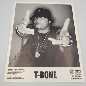 Collection of Signed Autograph Rene Sotomayor Rapper T-Bone Photographs - Picture 1 of 8