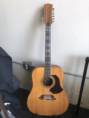 Now with hard case: Sublime Eko El Dorado 12EL - 12-string guitar - pickup - Image 1 of 4