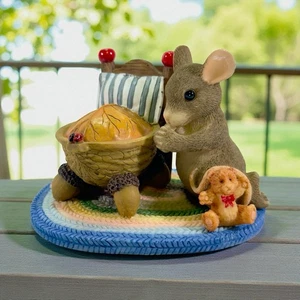 Charming Tails Figurine ~ Now I Lay Me Down To Sleep ~  89/758 Fitz and Floyd - Picture 1 of 5